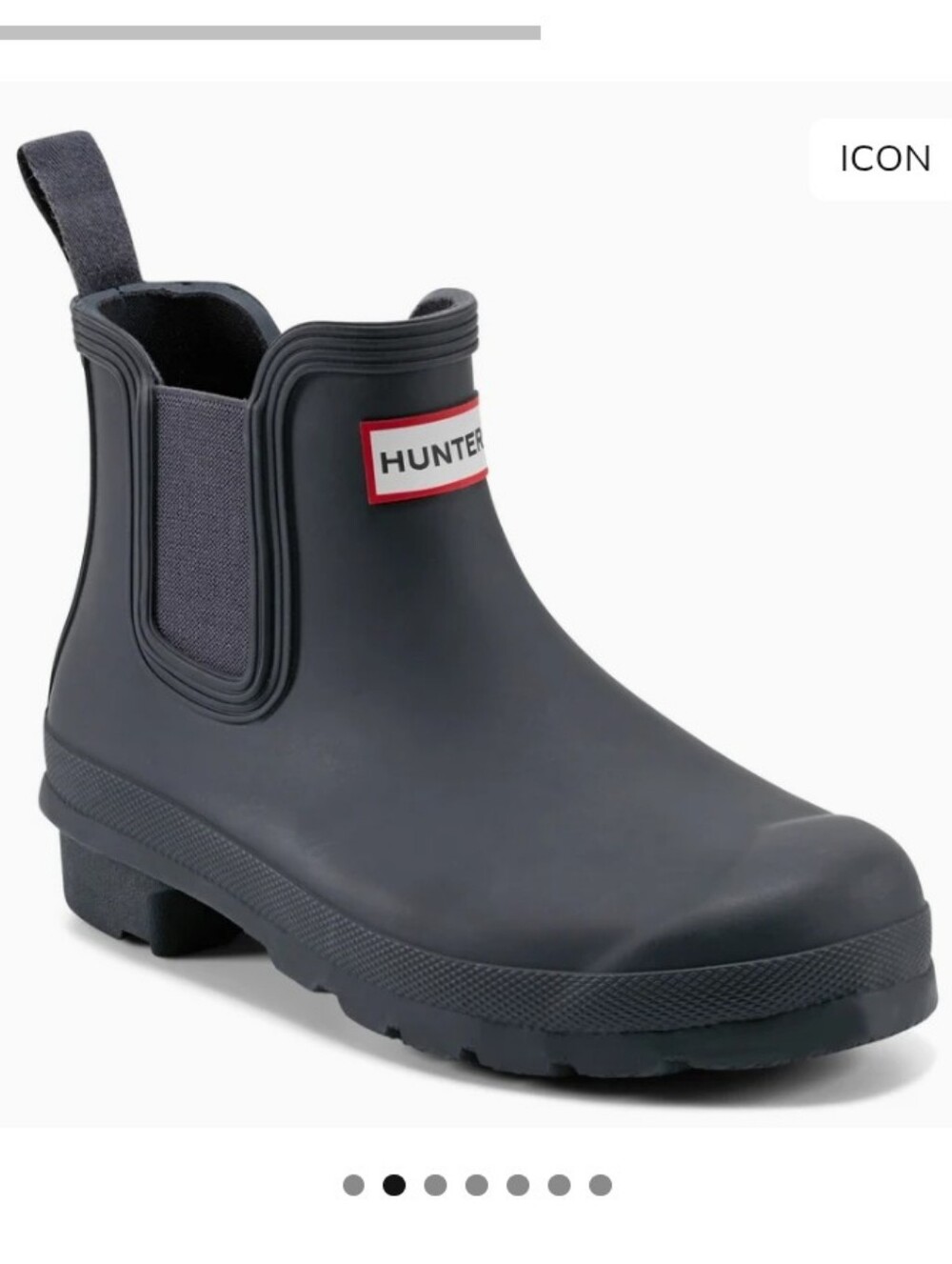 Brand New In Box Hunter Women's Original Chelsea Boots Navy Blue Women's Size 8
